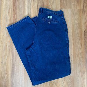Vintage Calvin Klein High-Waisted Straight Leg Jeans